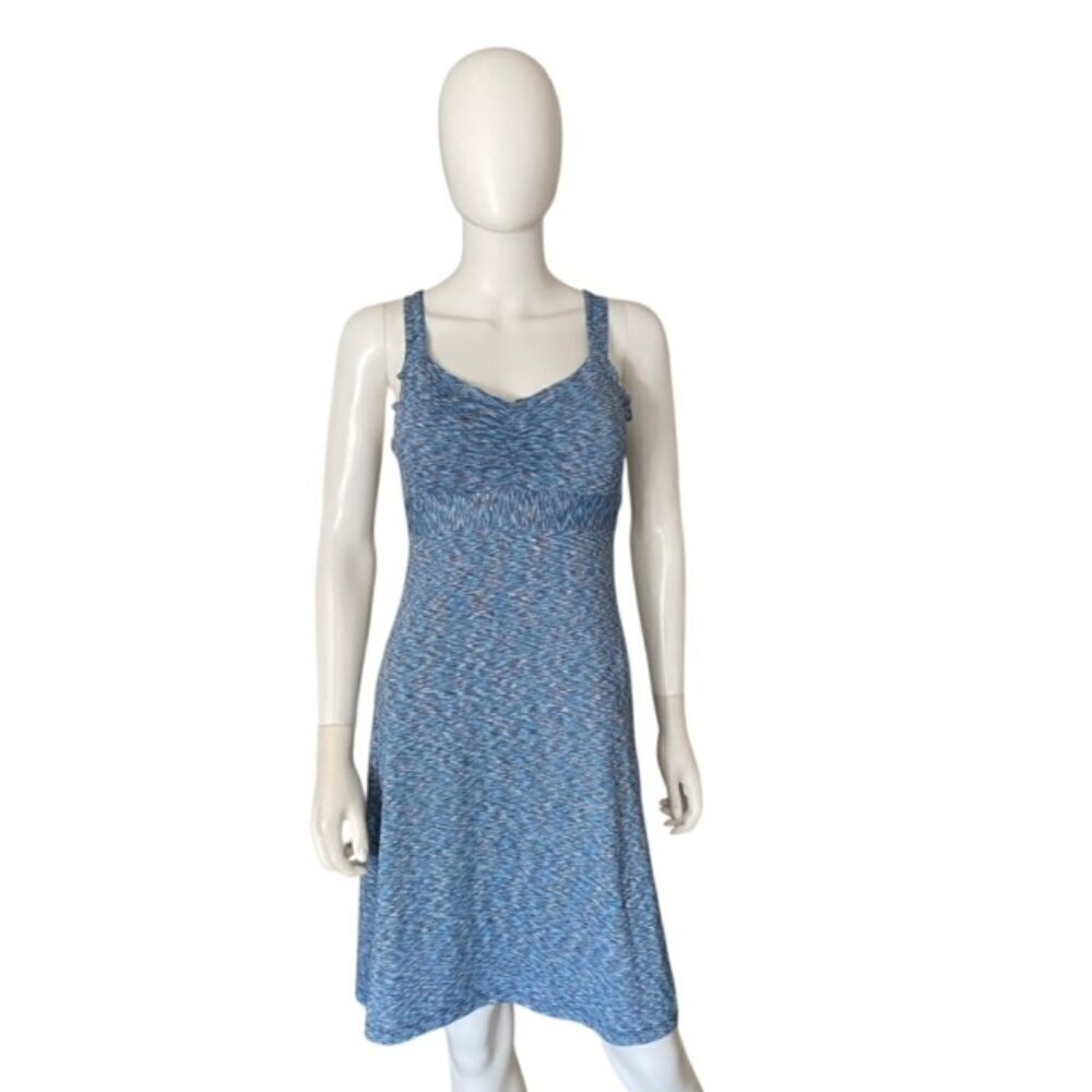 Prana Amaya Blue Tank Dress Small